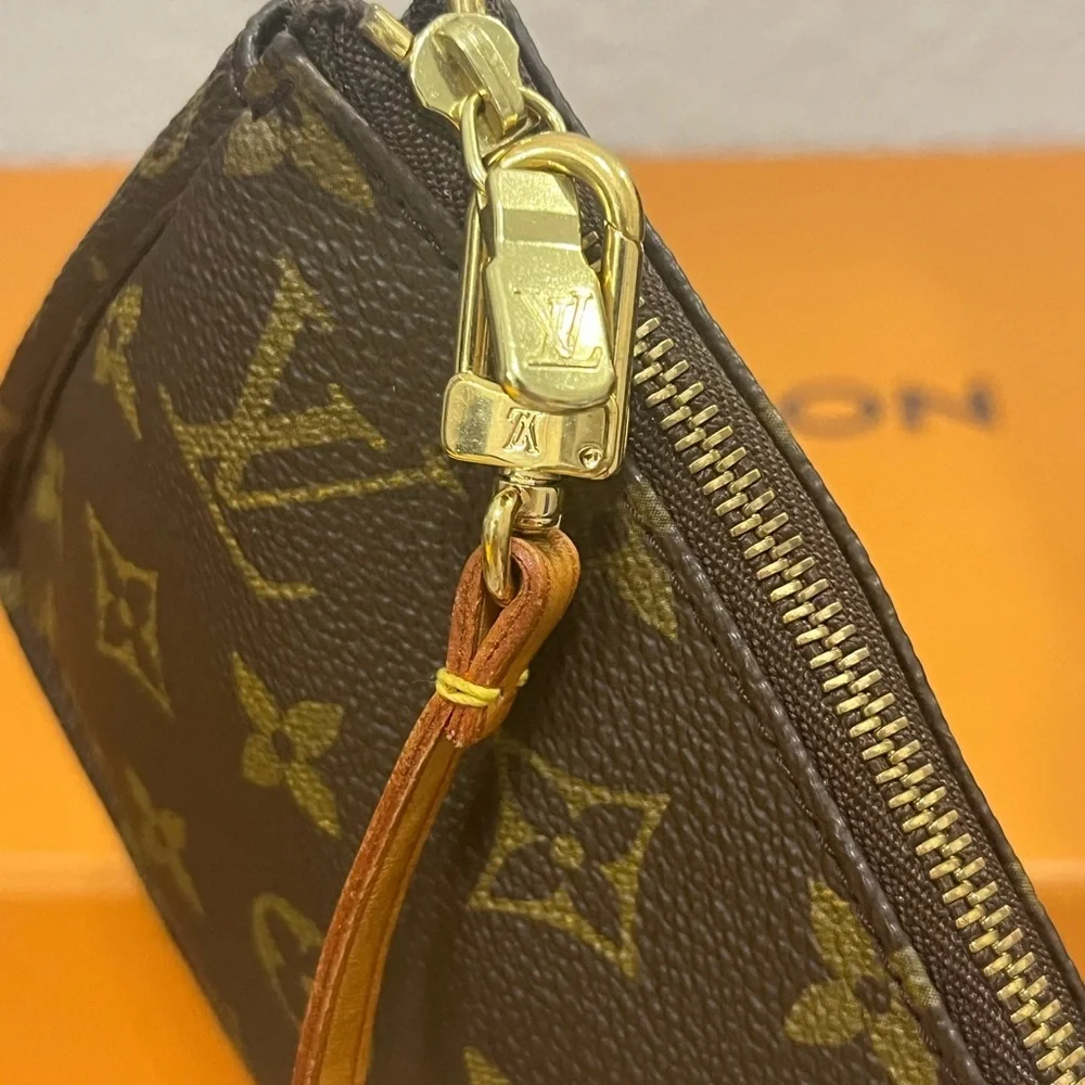 Louis Vuitton Brown Mini Monogram Bag with Gold Hardware - Picture 8 of 12
